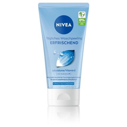 NIVEA Daily Refreshing Wash Peeling с витамином Е для глубокого очищения лица 150мл
NIVEA Daily Refreshing Wash Peeling с витамином Е для глубокого очищения лица 150мл