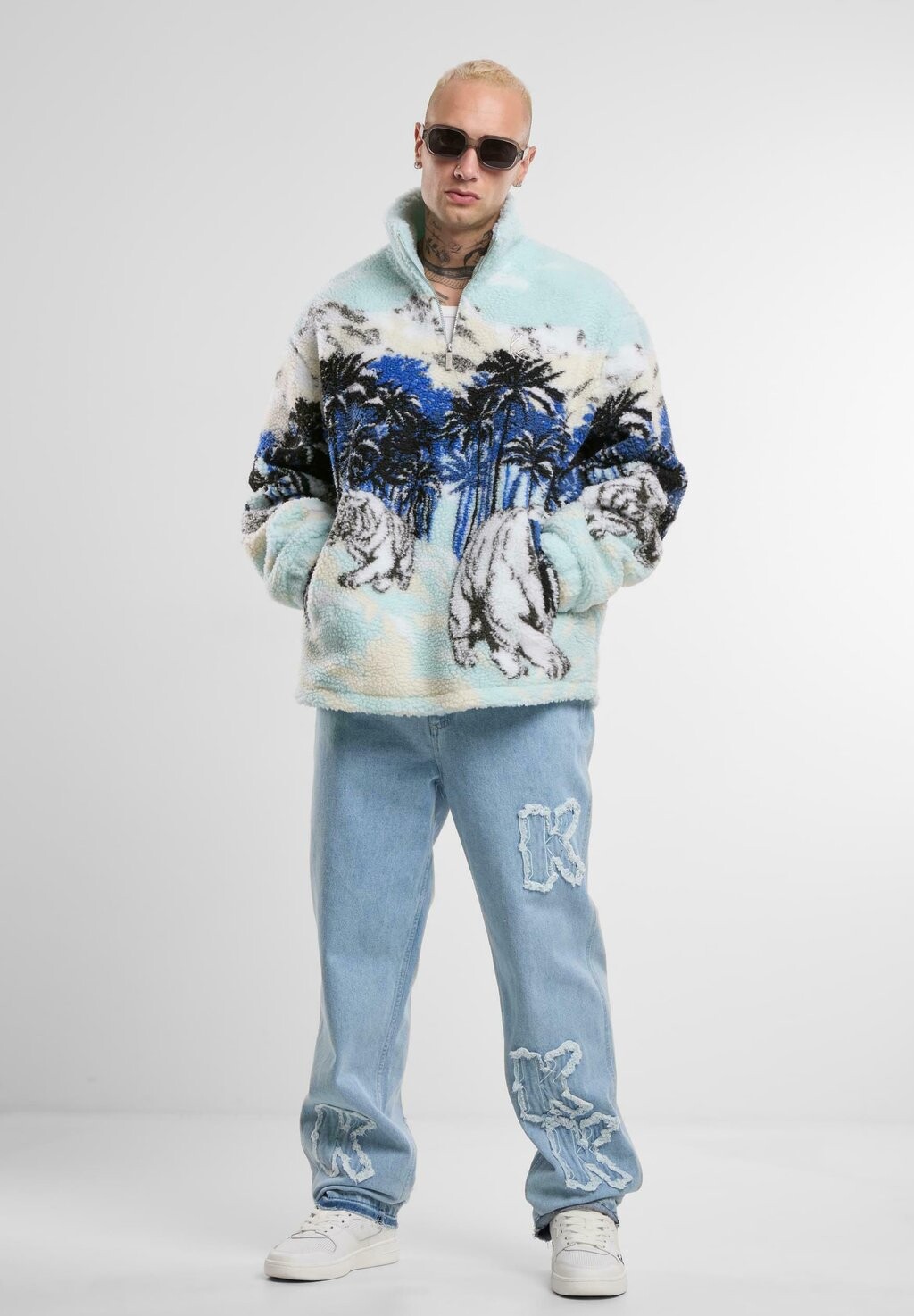 Флисовый джемпер SIGNATURE ICE TIGER TOYERR Karl Kani, синий
Флисовый джемпер SIGNATURE ICE TIGER TOYERR Karl Kani, синий