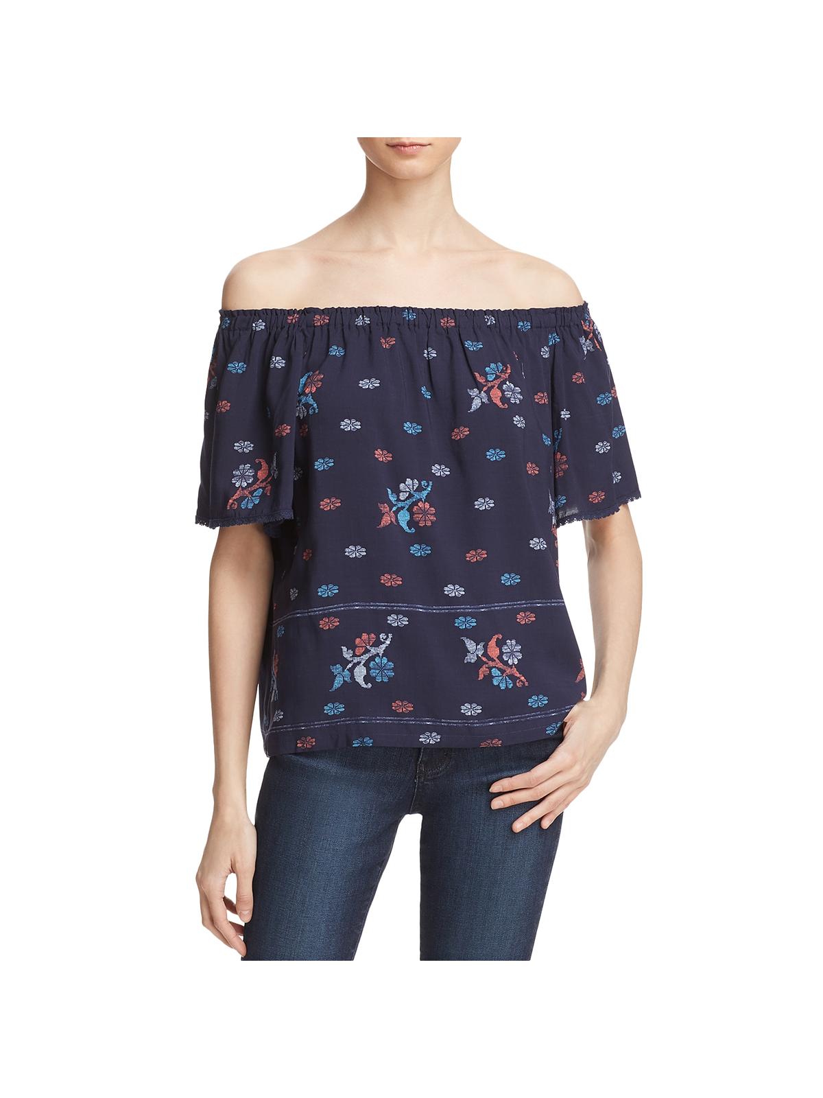 Женская блузка Chole с принтом и открытыми плечами Beltaine, темно-синий
Женская блузка Chole с принтом и открытыми плечами Beltaine, темно-синий
