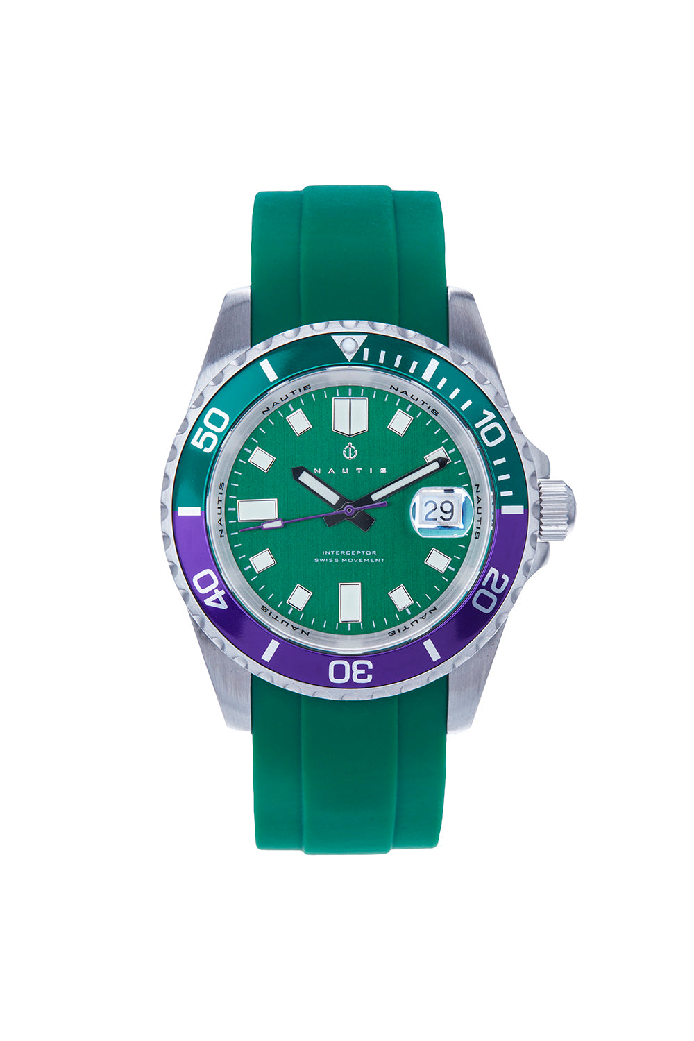 Часы мужские Nautis, зеленый
Часы мужские Nautis, зеленый