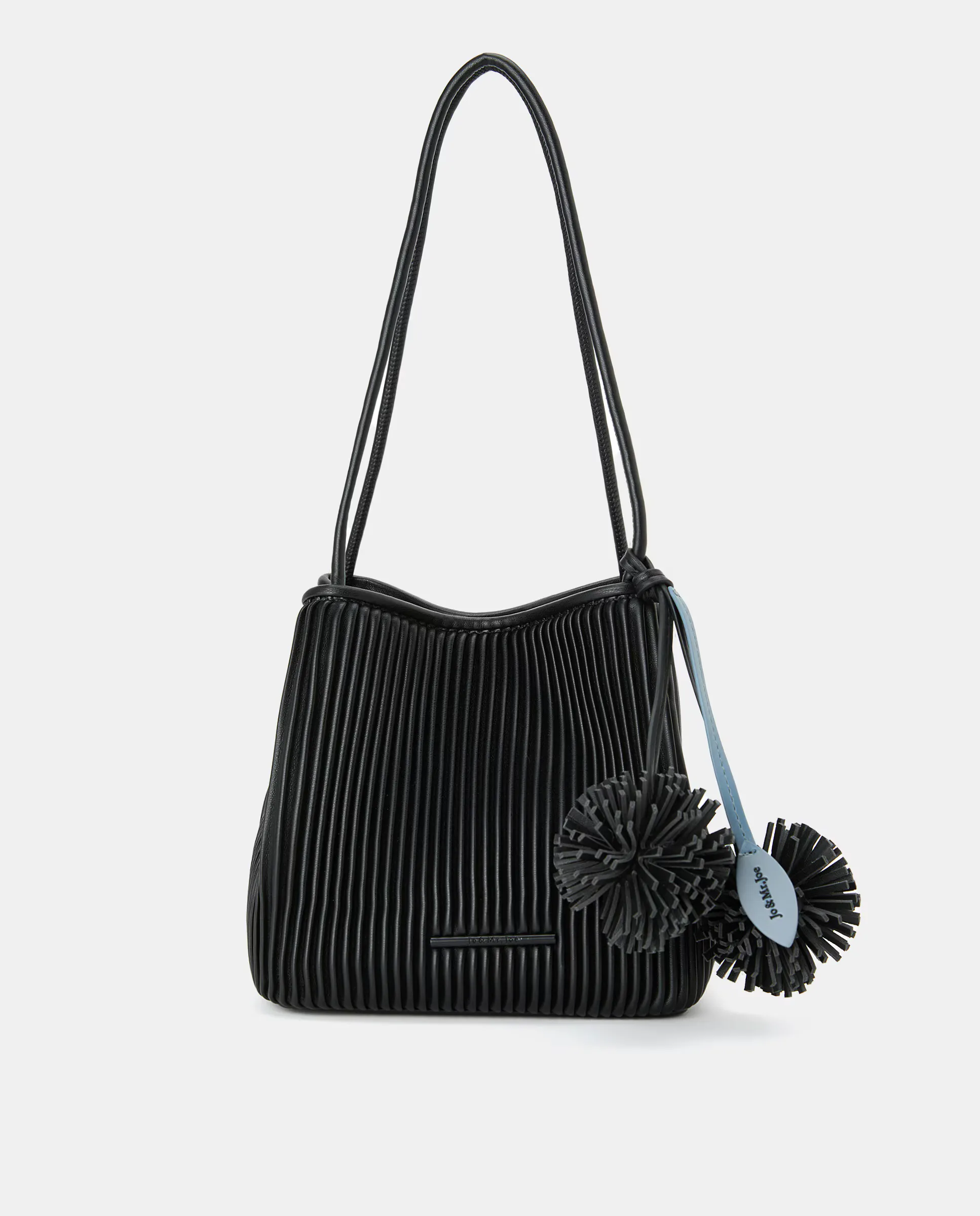 Складная сумка с декоративным шармом Jo & Mr. Joe, черный
Складная сумка с декоративным шармом Jo & Mr. Joe, черный