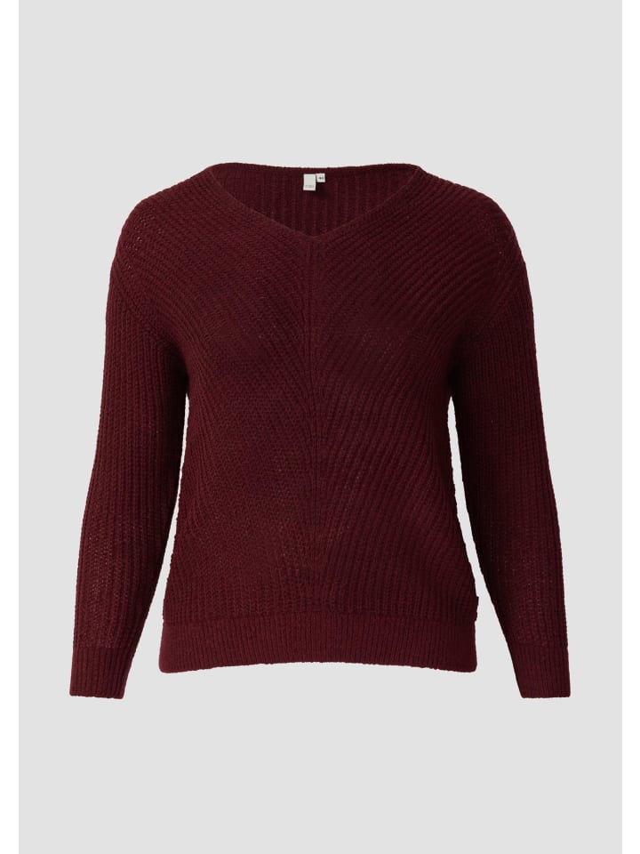 Вязаный свитер в цвете 39W0_bordeaux QS
Вязаный свитер в цвете 39W0_bordeaux QS