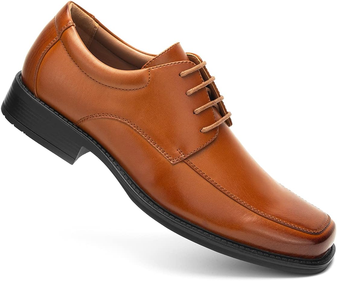 Мужские оксфорды классические деловые туфли на шнуровке Temeshu, коричневый
Мужские оксфорды классические деловые туфли на шнуровке Temeshu, коричневый