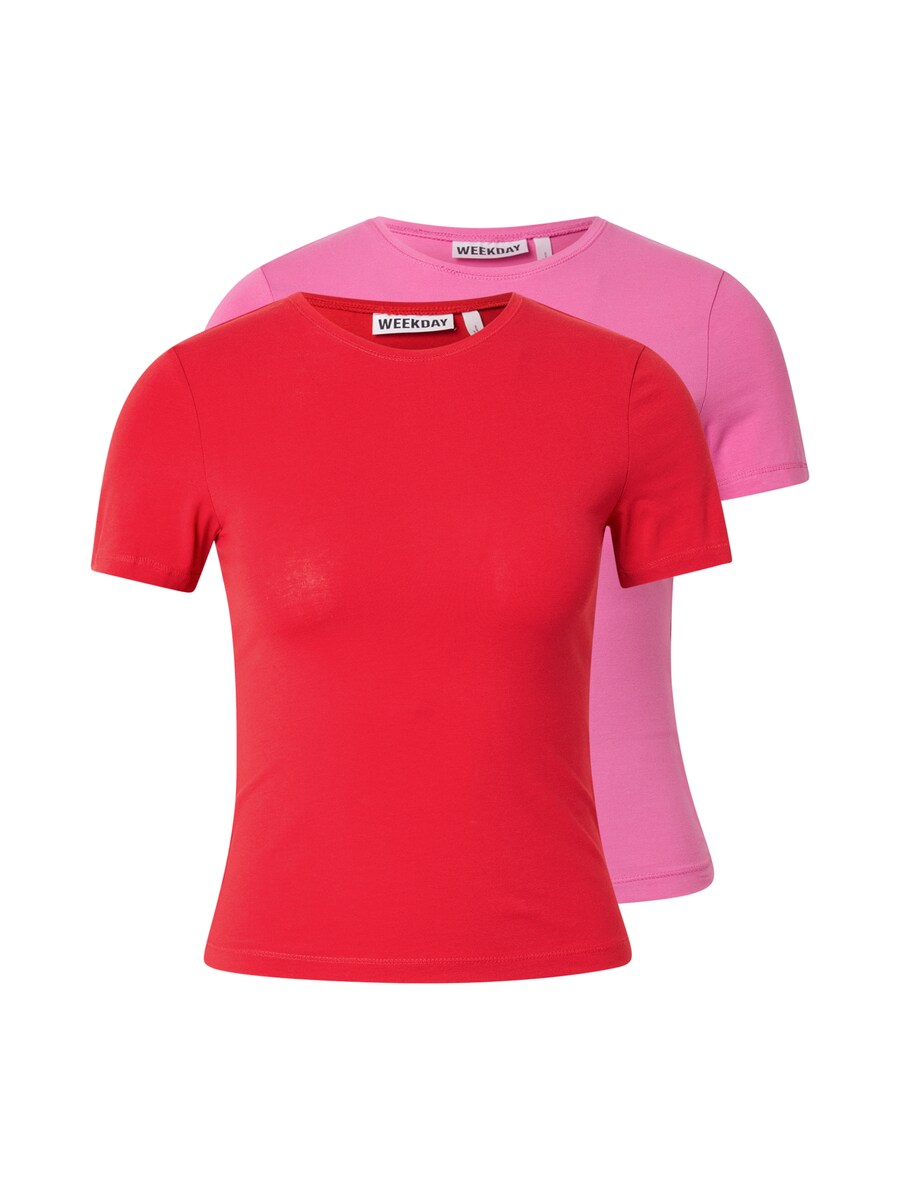 Футболка WEEKDAY, Light pink/Red
Футболка WEEKDAY, Light pink/Red
