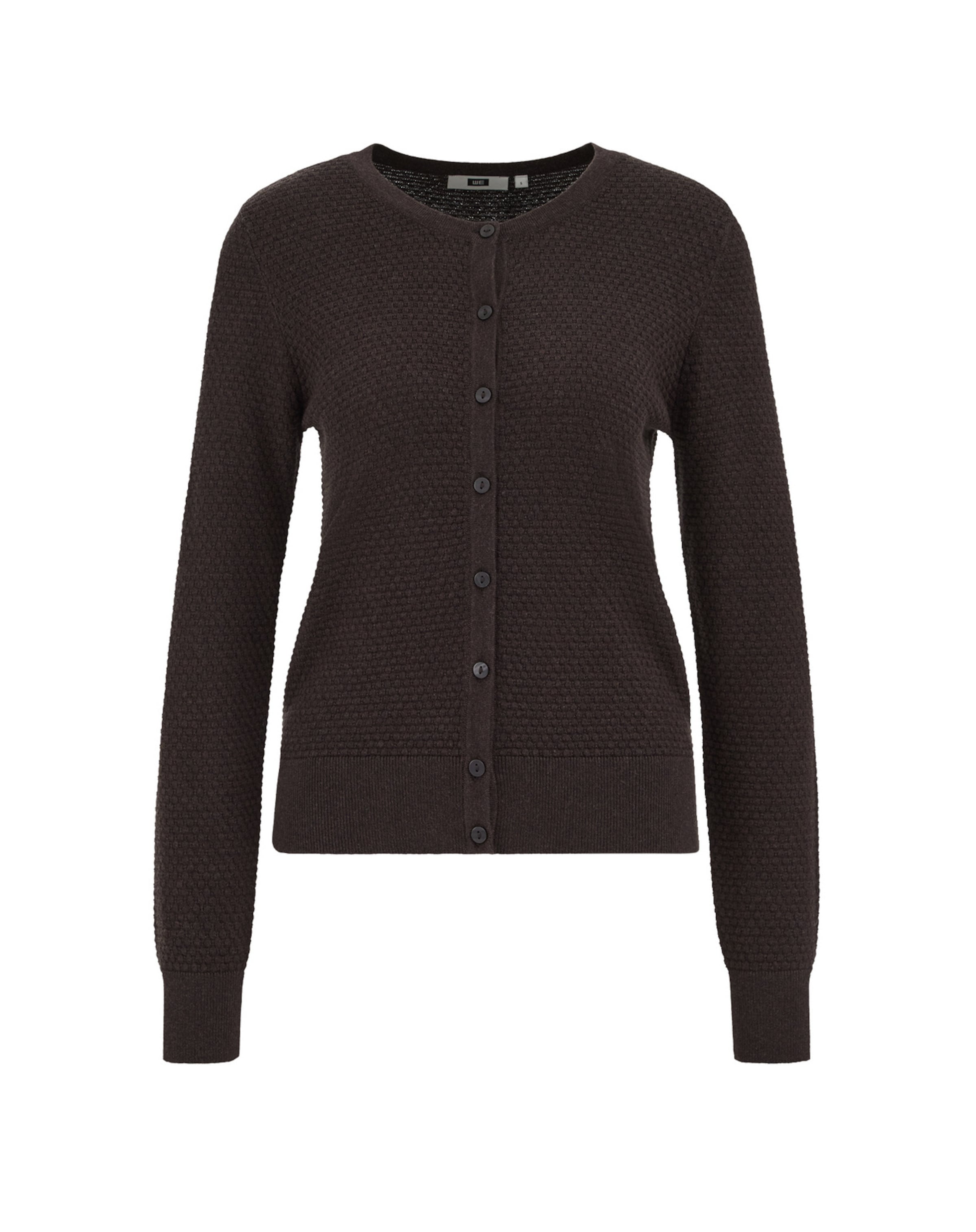 WE Fashion Трикотажный кардикан в темно-коричневом цвете
WE Fashion Трикотажный кардикан в темно-коричневом цвете
