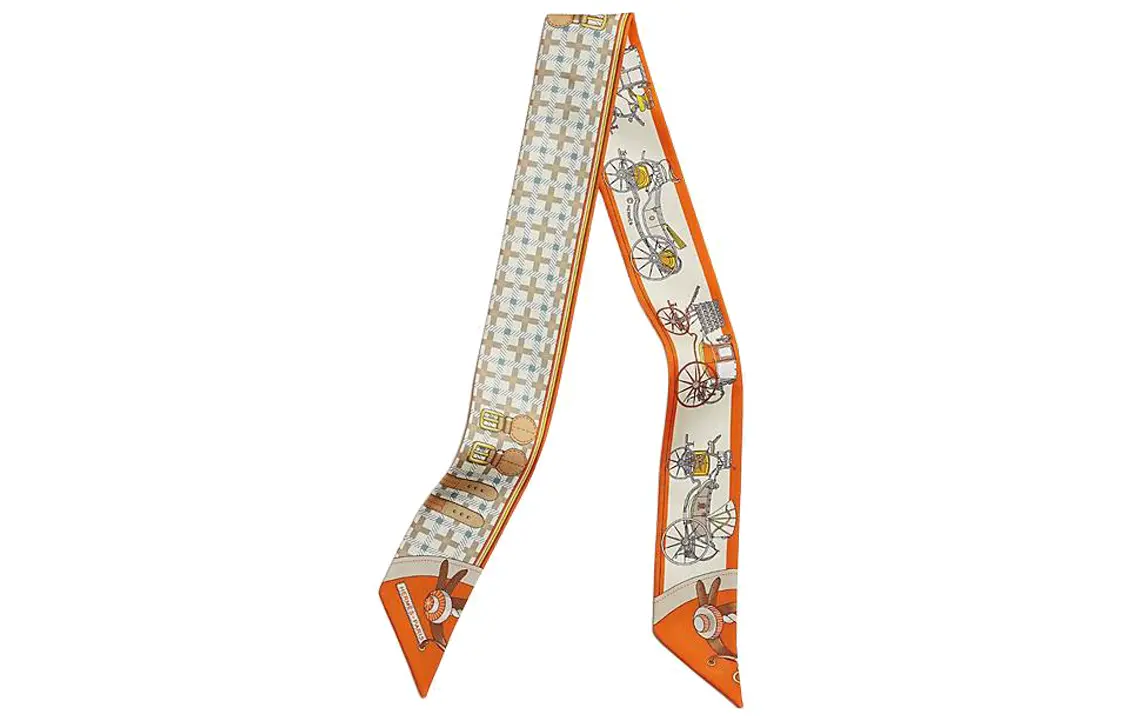 Шёлковый платок Женский Оранжевый HERMES
Шёлковый платок Женский Оранжевый HERMES