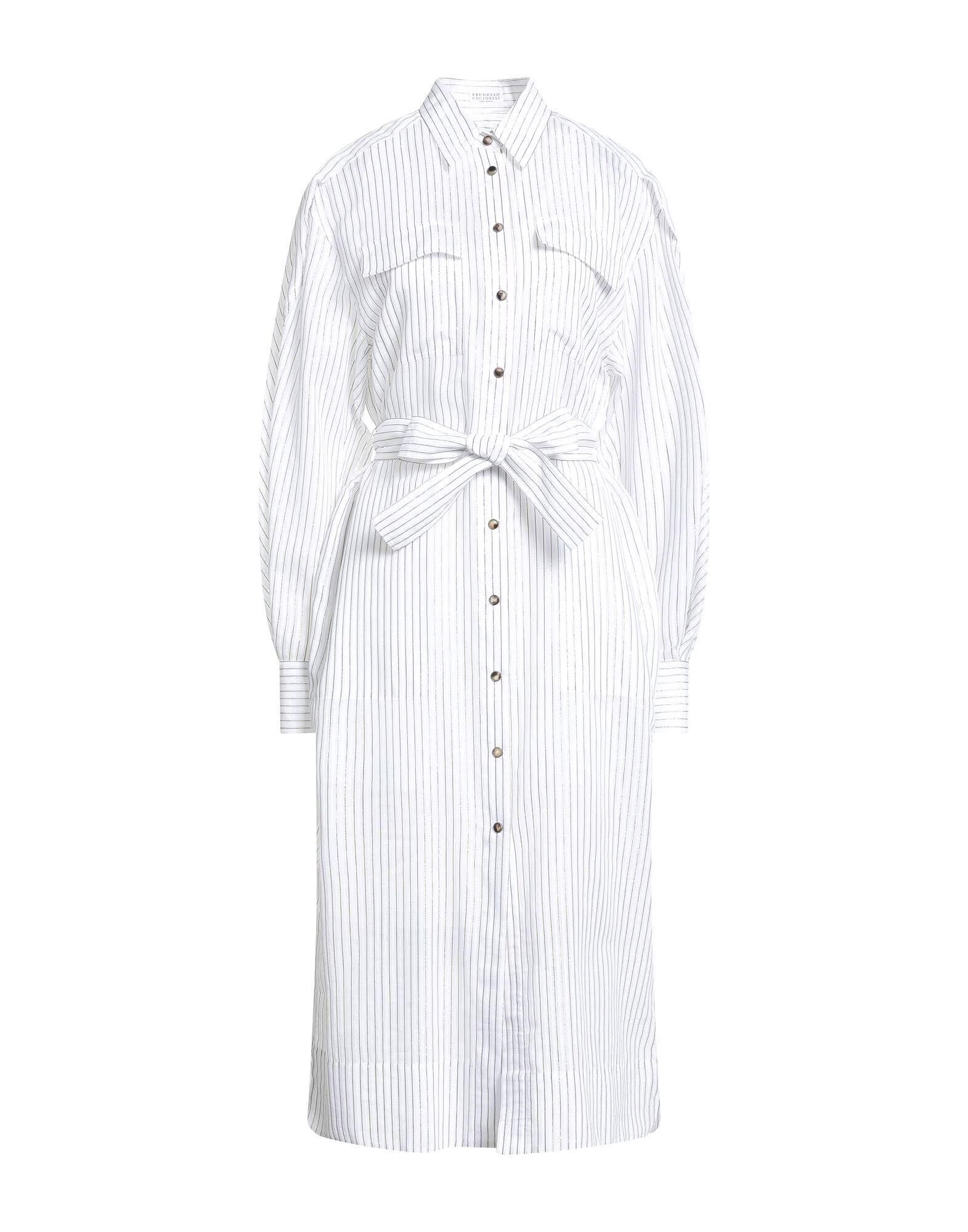 Платье миди Brunello Cucinelli, белый
Платье миди Brunello Cucinelli, белый