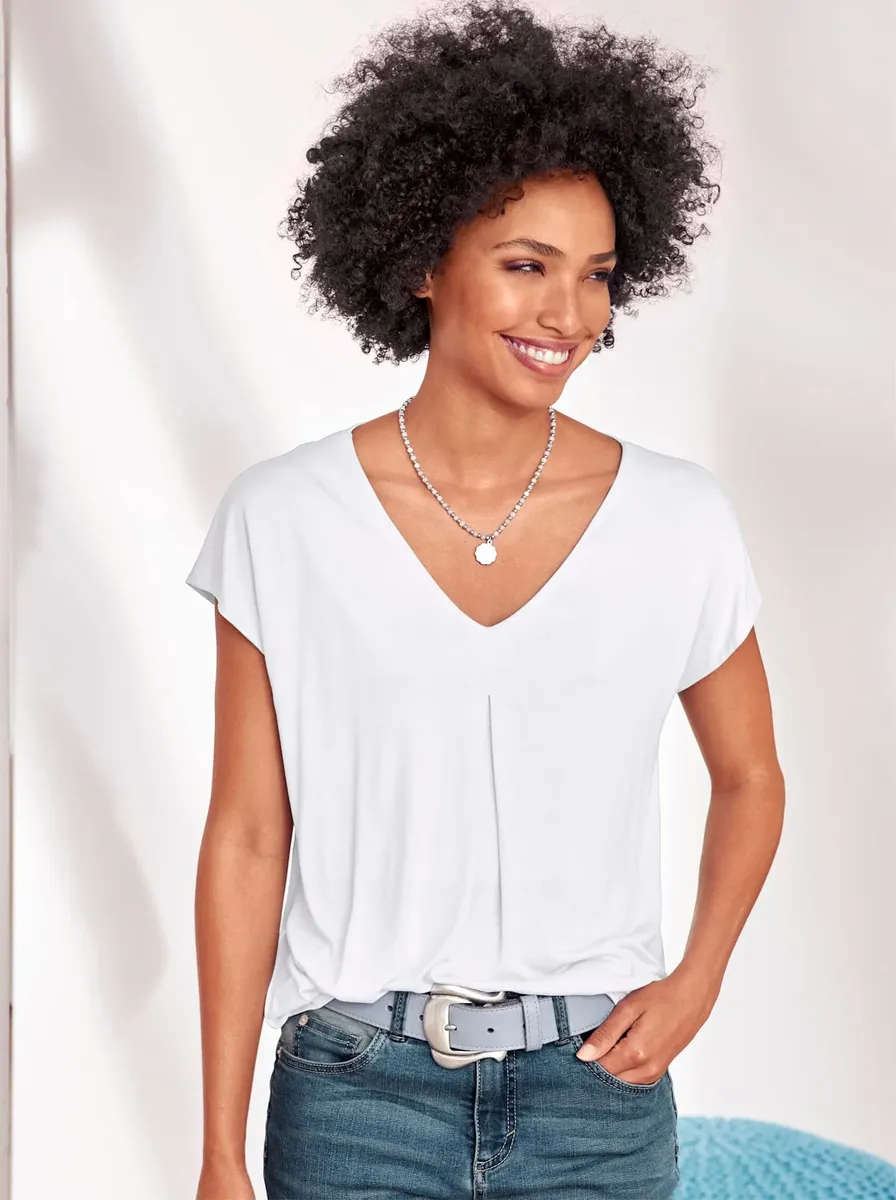 Рубашка с короткими рукавами LINEA TESINI by Heine "Рубашка", белый
Рубашка с короткими рукавами LINEA TESINI by Heine "Рубашка", белый