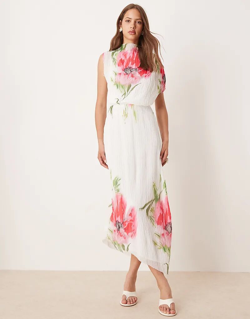 Платье миди ASOS DESIGN с текстурированной жатой отделкой, высоким воротом и открытой спиной, с принтом
Платье миди ASOS DESIGN с текстурированной жатой отделкой, высоким воротом и открытой спиной, с принтом