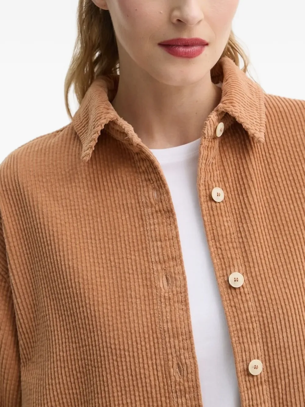 Рубашка из вельвета с застежкой на пуговицы American Vintage, коричневый
Рубашка из вельвета с застежкой на пуговицы American Vintage, коричневый