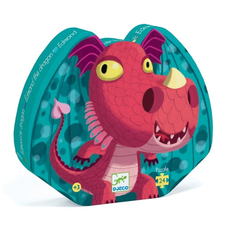 Пазл Djeco, Персонаж Эдмонд Дракон, 24 шт.
Пазл Djeco, Персонаж Эдмонд Дракон, 24 шт.