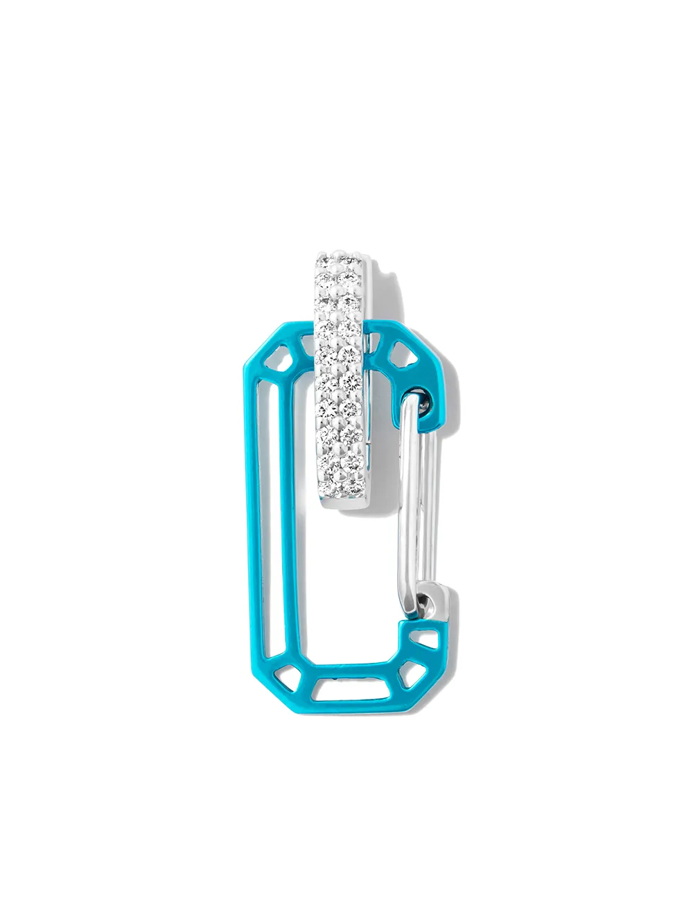 Серьга Amina and Chiara из белого золота с бриллиантом EÉRA, серебяный
Серьга Amina and Chiara из белого золота с бриллиантом EÉRA, серебяный