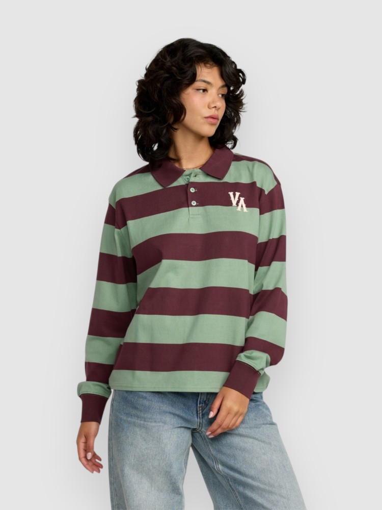 Лонгслив RVCA Rugby Longsleeve, sea green
Лонгслив RVCA Rugby Longsleeve, sea green