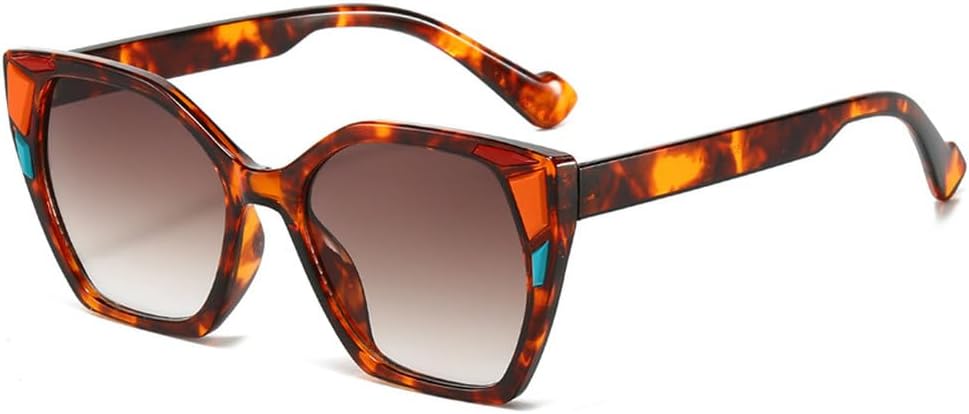 Модные солнцезащитные очки «кошачий глаз» для мужчин и женщин, роскошные ретро-очки с многоугольными линзами для путешествий, защита от УФ-излучения UV400 TKKTLLT, Leopard Brown
Модные солнцезащитные очки «кошачий глаз» для мужчин и женщин, роскошные ретро-очки с многоугольными линзами для путешествий, защита от УФ-излучения UV400 TKKTLLT, Leopard Brown