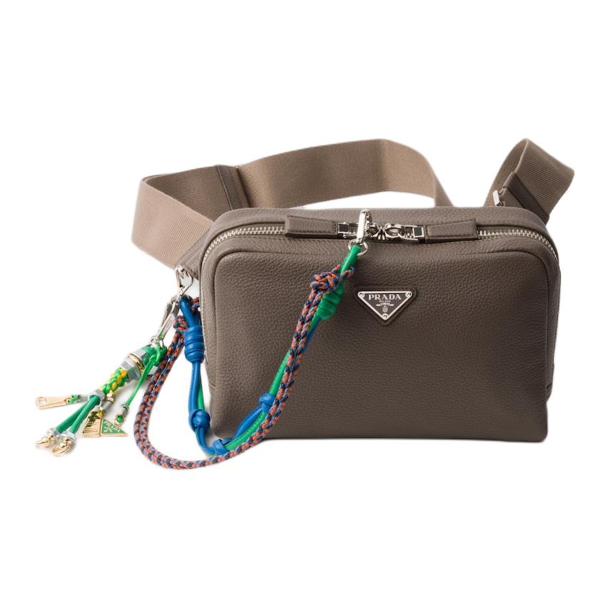 Кожаная сумка кроссбоди, плечевая сумка Men's Bamboo Gray PRADA
Кожаная сумка кроссбоди, плечевая сумка Men's Bamboo Gray PRADA