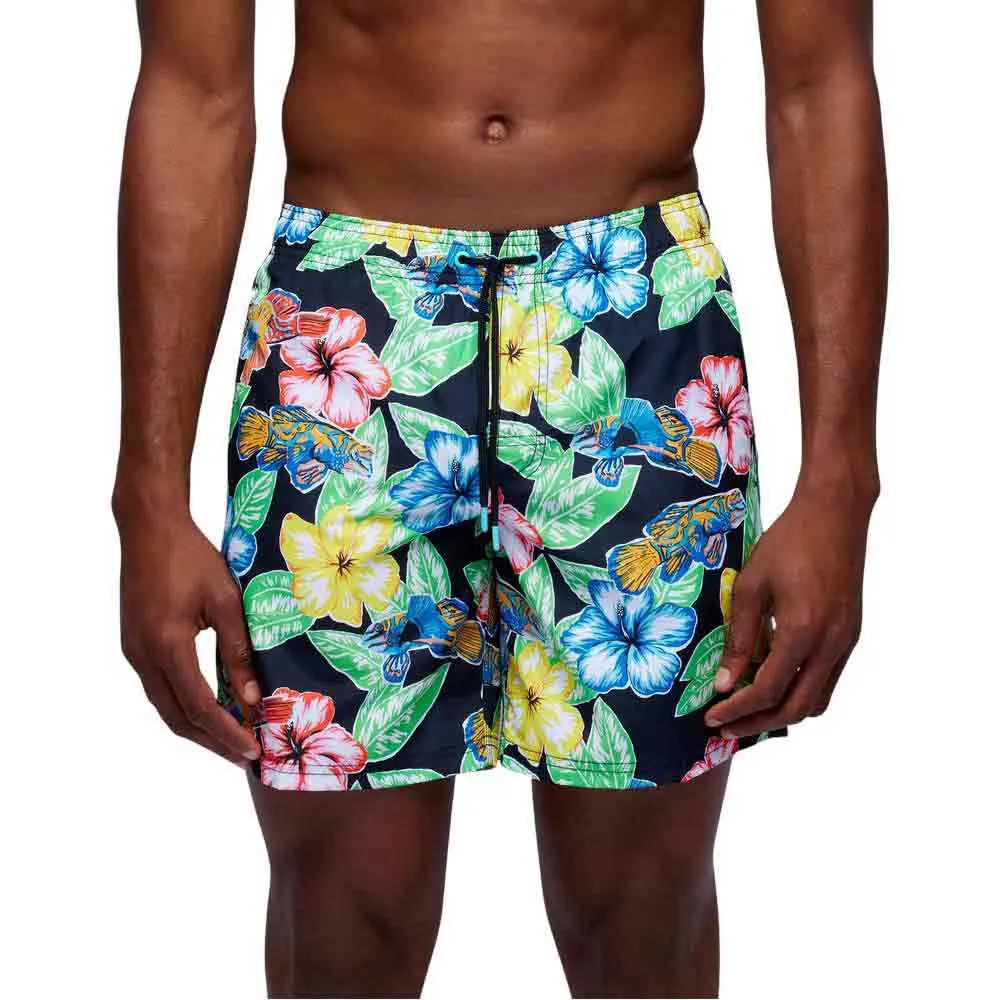 Шорты для плавания Sundek Animal fish, черный 
Шорты для плавания Sundek Animal fish, черный