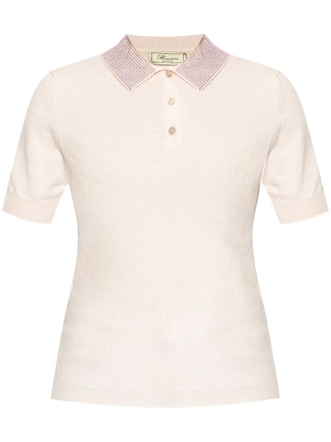 Blumarine рубашка поло, украшенная стразами, розовый
Blumarine рубашка поло, украшенная стразами, розовый