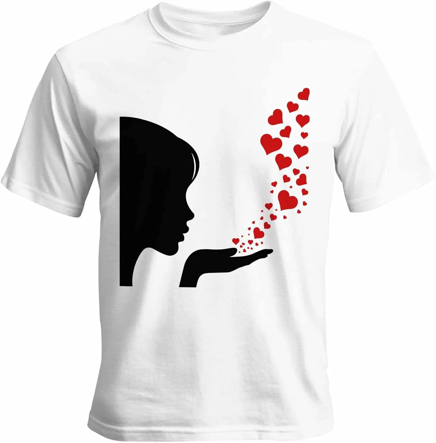 Футболка мужская с принтом Girl Silhouette Hearts FANKIGETEBA
Футболка мужская с принтом Girl Silhouette Hearts FANKIGETEBA