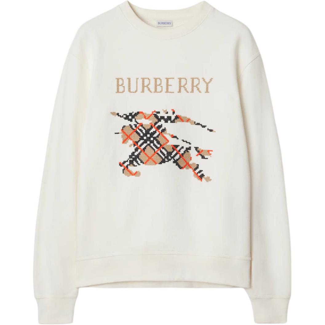 Хлопковый свитшот Burberry, белый
Хлопковый свитшот Burberry, белый