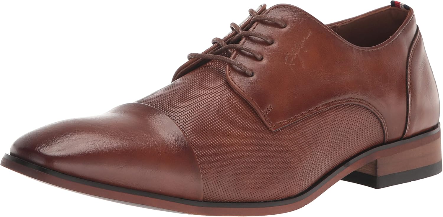 Tommy Hilfiger Мужские оксфорды Sheldon, Cognac
Tommy Hilfiger Мужские оксфорды Sheldon, Cognac