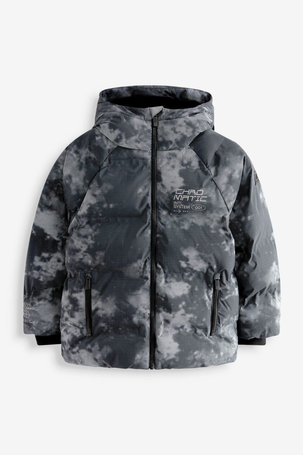 Утепленный пуховик на флисовой подкладке (3-17 лет) Next, черный
Утепленный пуховик на флисовой подкладке (3-17 лет) Next, черный