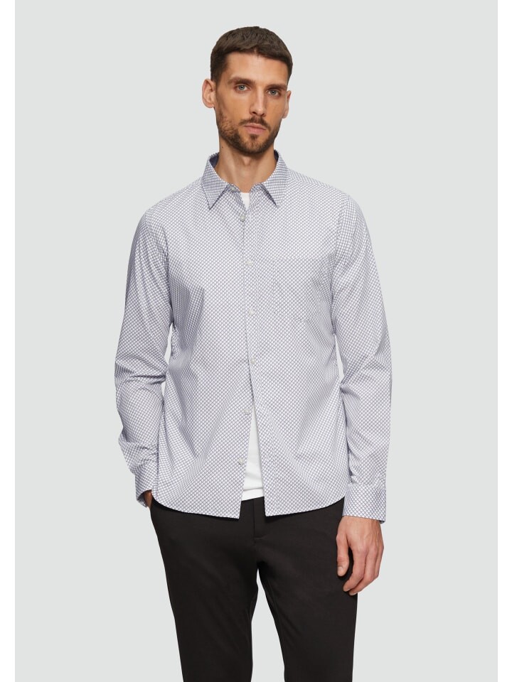 Рубашка s.Oliver Hemd langarm, серый
Рубашка s.Oliver Hemd langarm, серый