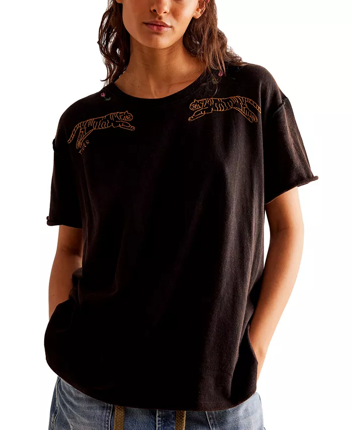 Женская футболка Horsin Around Free People, черный
Женская футболка Horsin Around Free People, черный