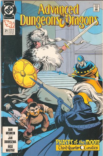 Advanced Dungeons and Dragons #21 August 1990 (DC Comics)
Advanced Dungeons and Dragons #21 August 1990 (DC Comics)