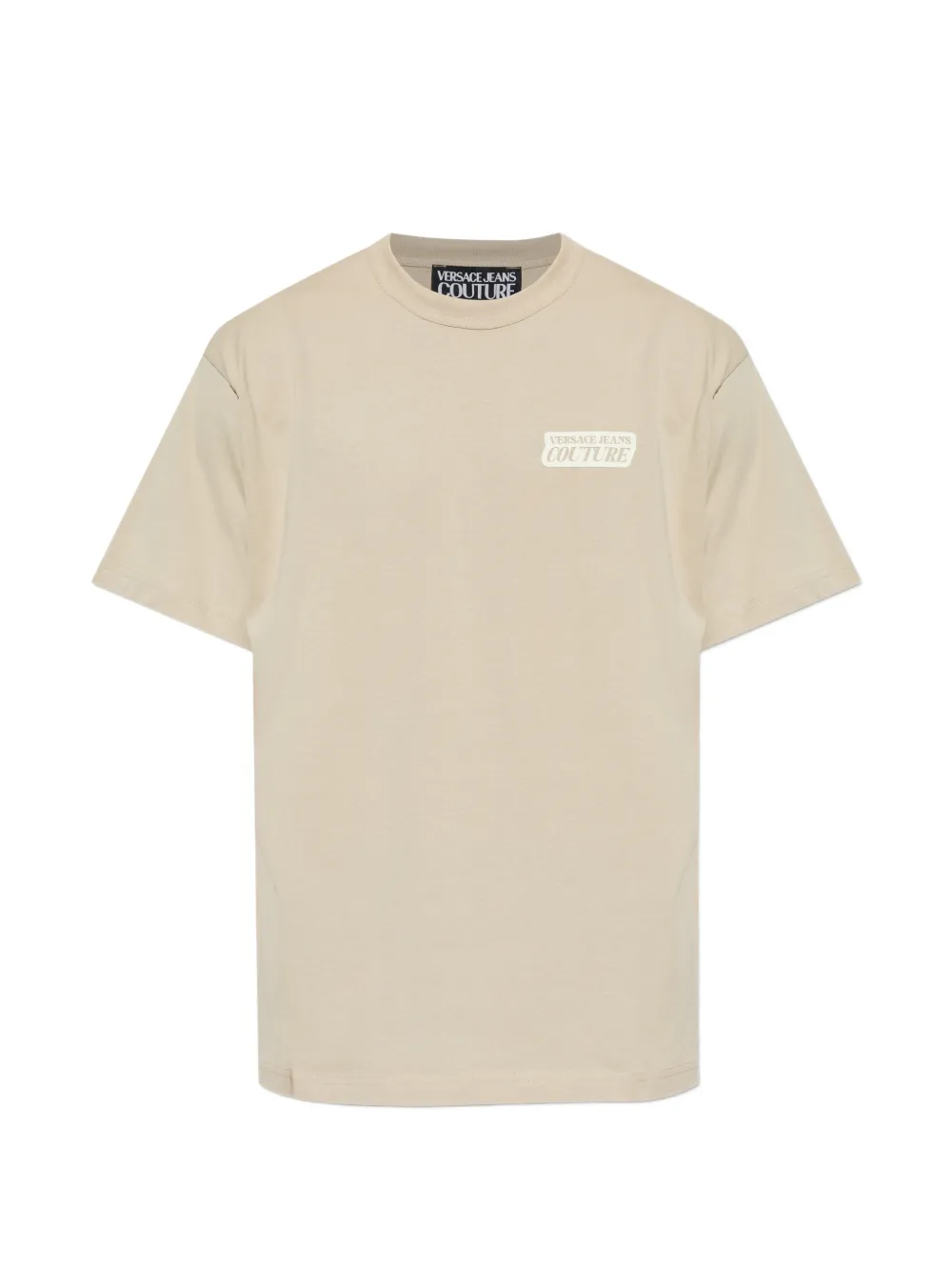 Футболка с логотипом Versace Jeans Couture, бежевый
Футболка с логотипом Versace Jeans Couture, бежевый
