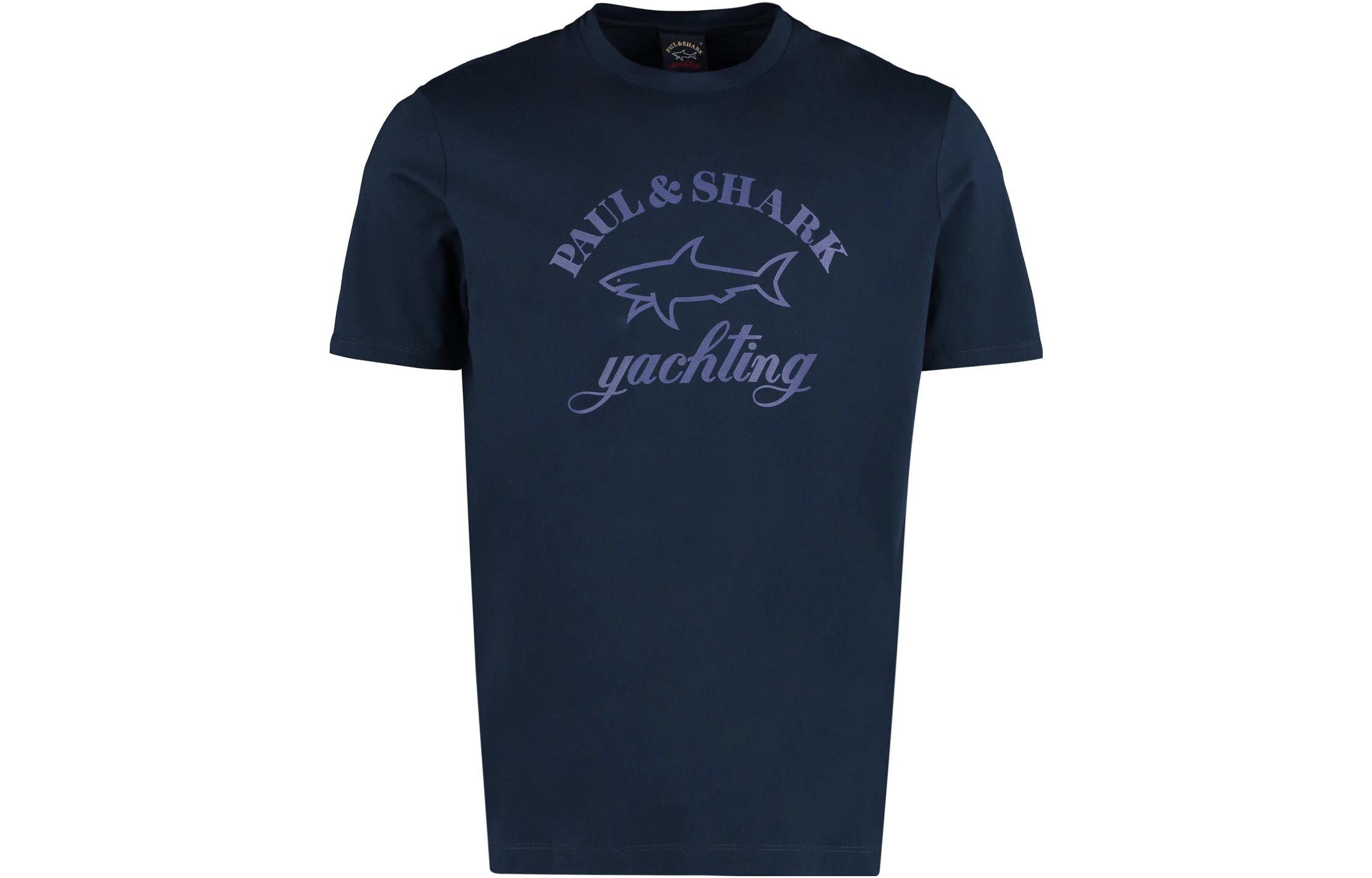 Футболка с принтом логотипа Paul & Shark, синяя
Футболка с принтом логотипа Paul & Shark, синяя