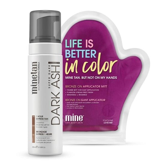 Пена для автозагара + перчатка MineTan Dark Ash
Пена для автозагара + перчатка MineTan Dark Ash