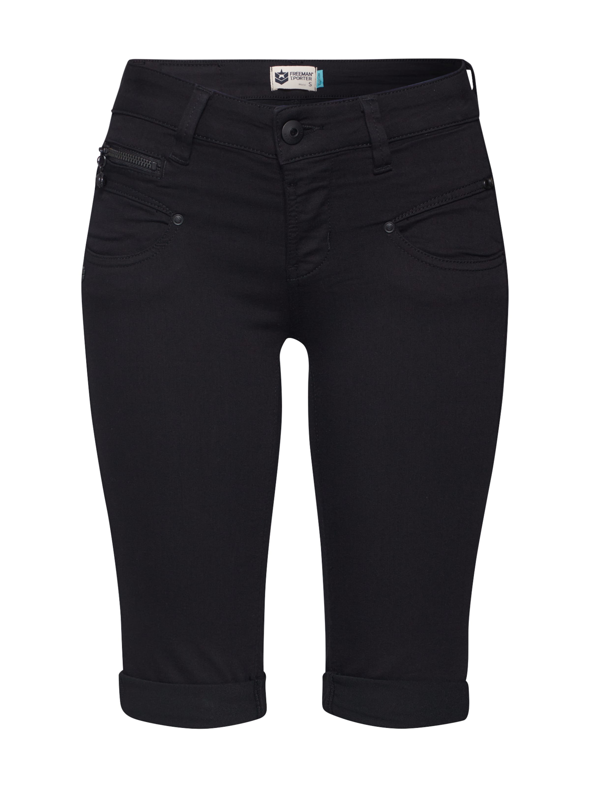 FREEMAN T. PORTER Джинсовые шорты 'Belixa' Slim fit черные
FREEMAN T. PORTER Джинсовые шорты 'Belixa' Slim fit черные
