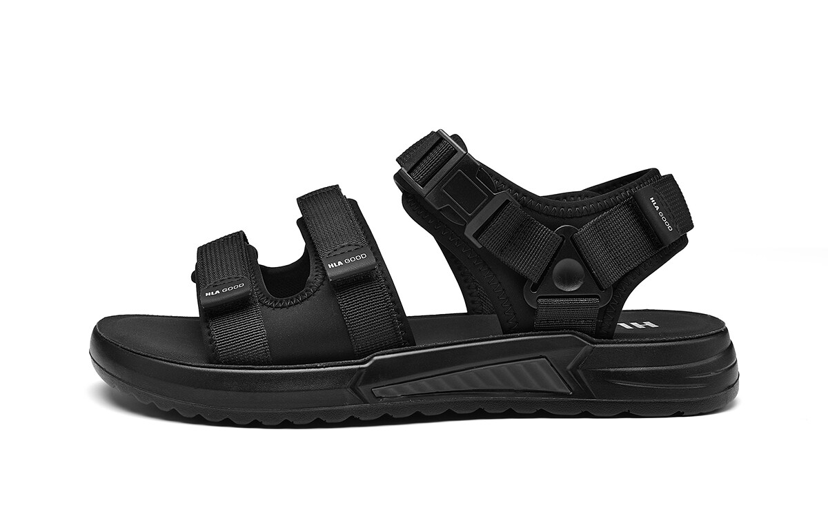 Пляжные сандалии мужские Hla, черный 
Пляжные сандалии мужские Hla, черный