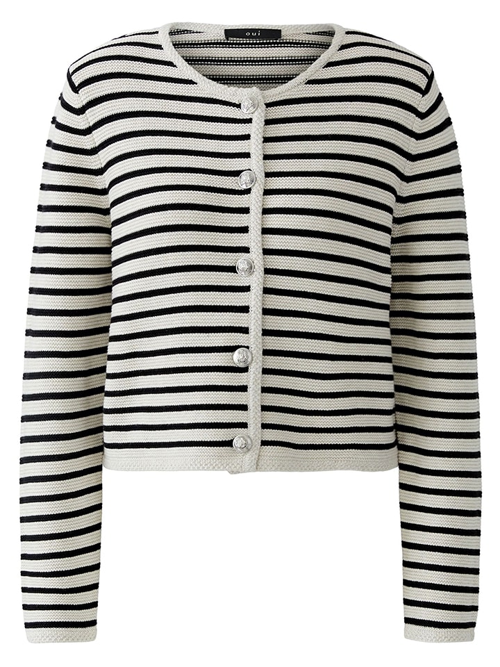 Oui Кардиган бело-черного цвета
Oui Кардиган бело-черного цвета