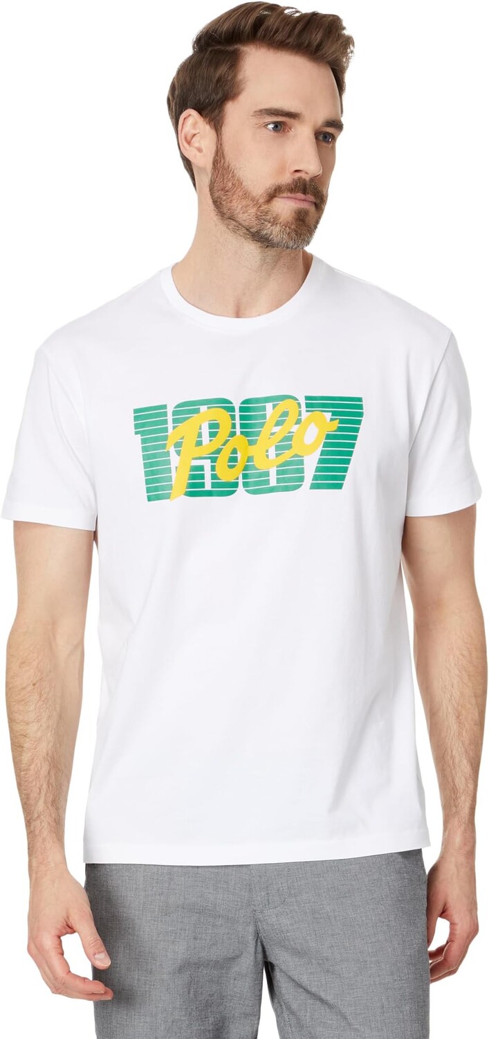 Футболка Polo Ralph Lauren Classic Fit Logo Jersey T-Shirt, цвет White 3
Футболка Polo Ralph Lauren Classic Fit Logo Jersey T-Shirt, цвет White 3