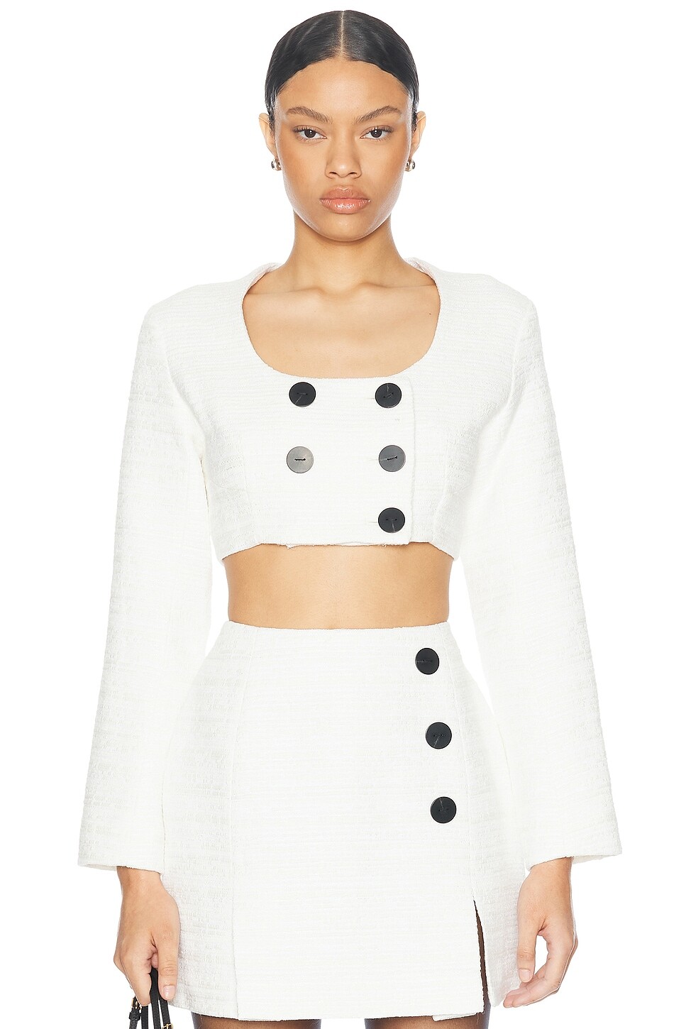 Двубортный топ-фартук MATTHEW BRUCH, белый
Двубортный топ-фартук MATTHEW BRUCH, белый