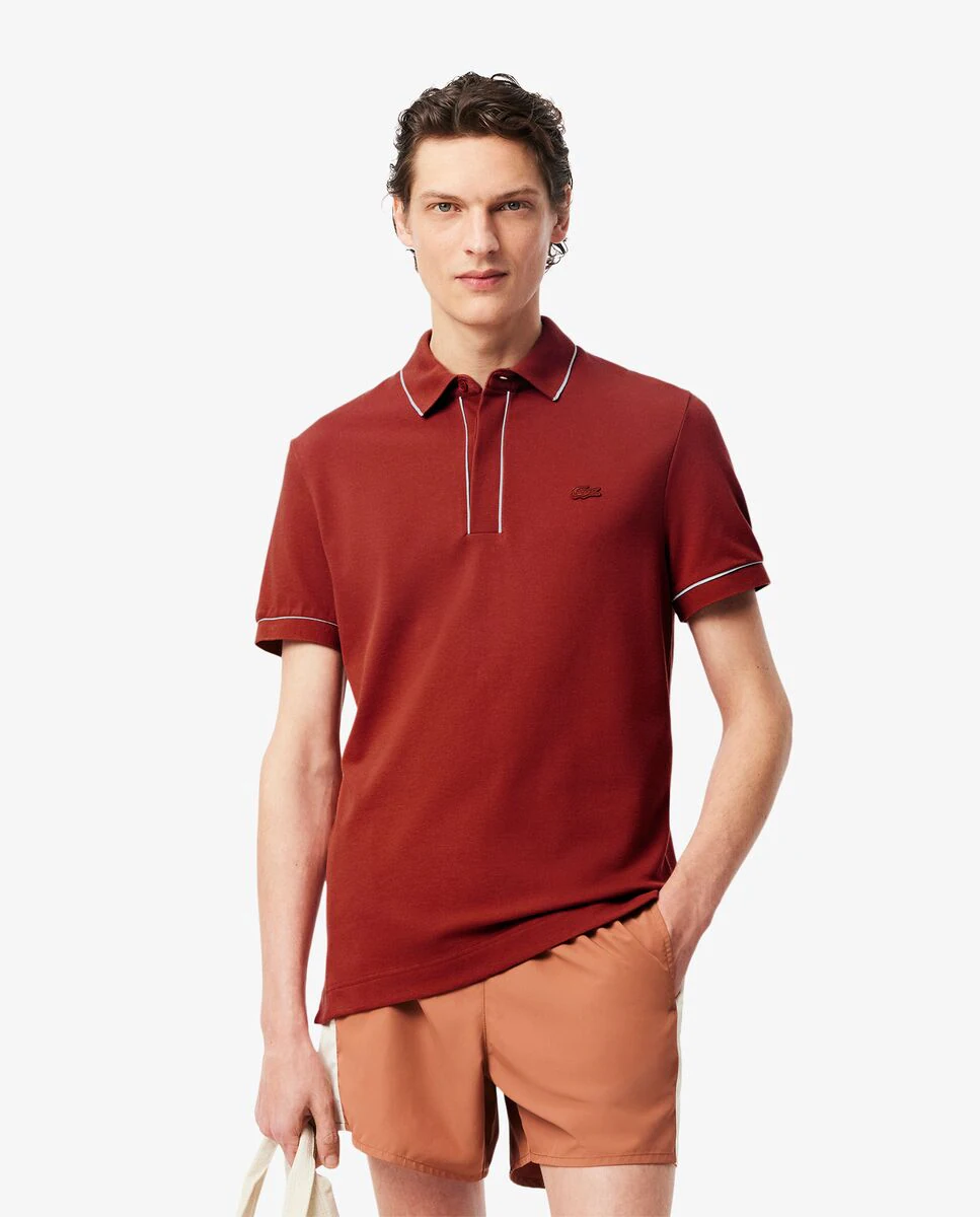 Мужская рубашка поло Smart Paris из эластичного хлопка с контрастной отделкой и короткими рукавами Lacoste, коричневый
Мужская рубашка поло Smart Paris из эластичного хлопка с контрастной отделкой и короткими рукавами Lacoste, коричневый
