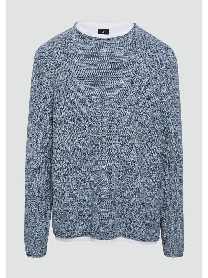 Вязаный свитер цвета 57W0_темно-синий QS
Вязаный свитер цвета 57W0_темно-синий QS