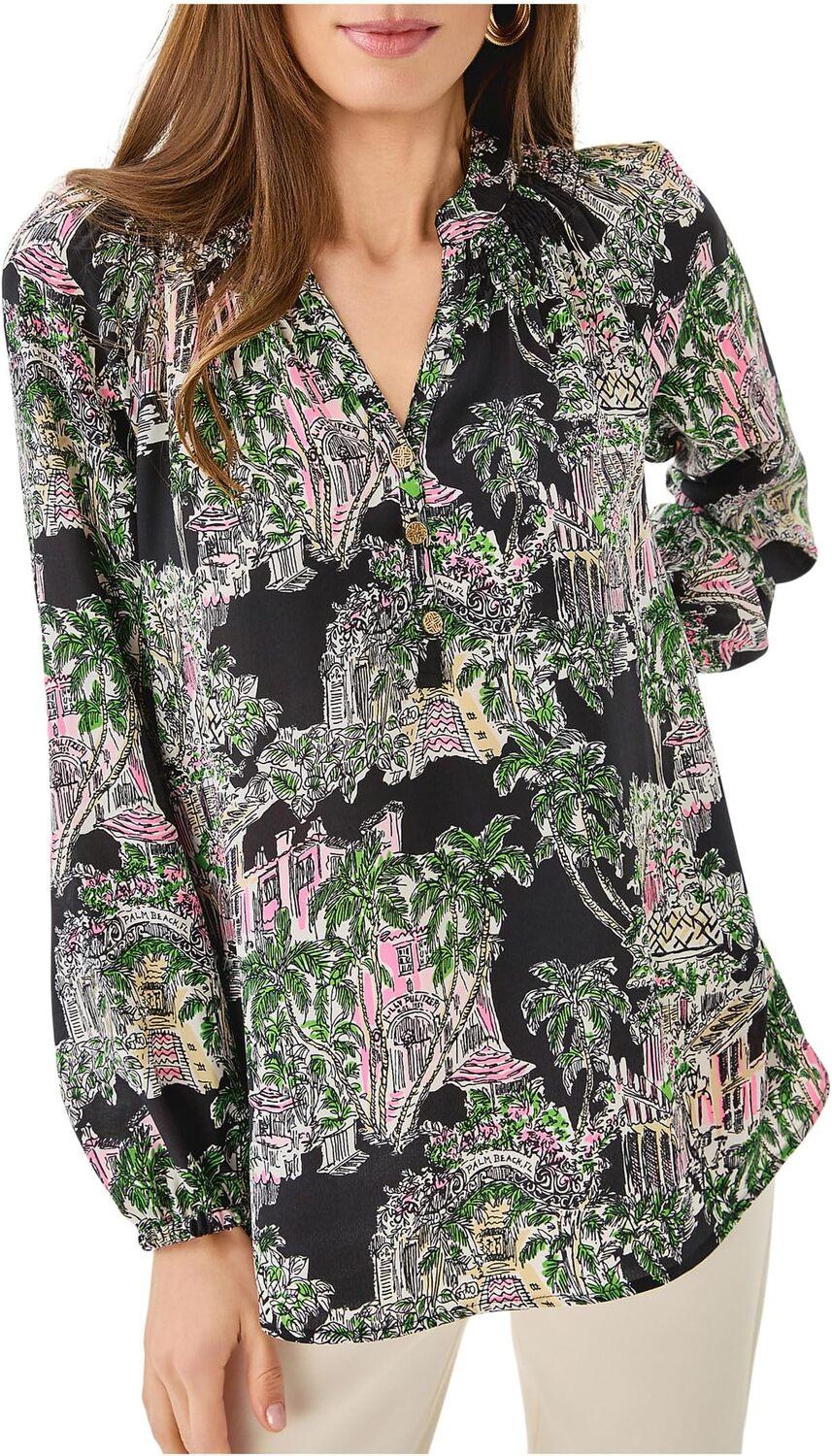 Женский топ Elsa Lilly Pulitzer, Onyx Pb Anniversary Toile
Женский топ Elsa Lilly Pulitzer, Onyx Pb Anniversary Toile
