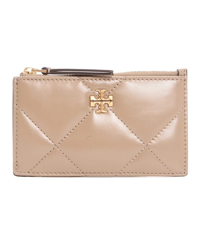 Стеганый чехол-кошелек на молнии Tory Burch, бежевый
Стеганый чехол-кошелек на молнии Tory Burch, бежевый