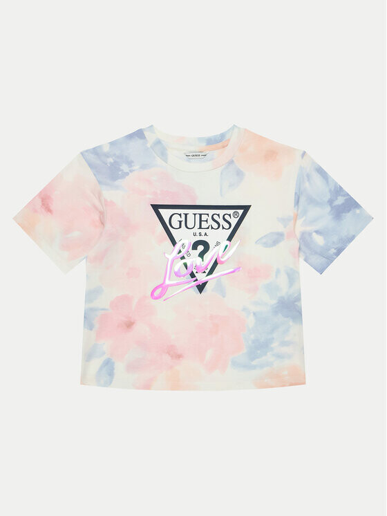 Футболка стандартного кроя Guess, мультиколор
Футболка стандартного кроя Guess, мультиколор