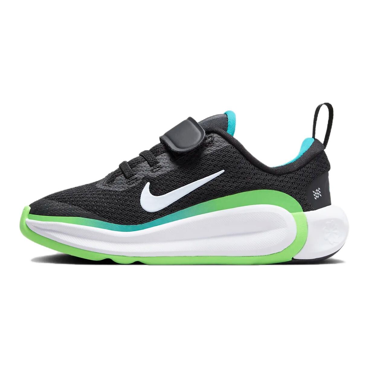 Кроссовки Nike Infinity Flow PS 'Black Green Strike', черный/белый
Кроссовки Nike Infinity Flow PS 'Black Green Strike', черный/белый