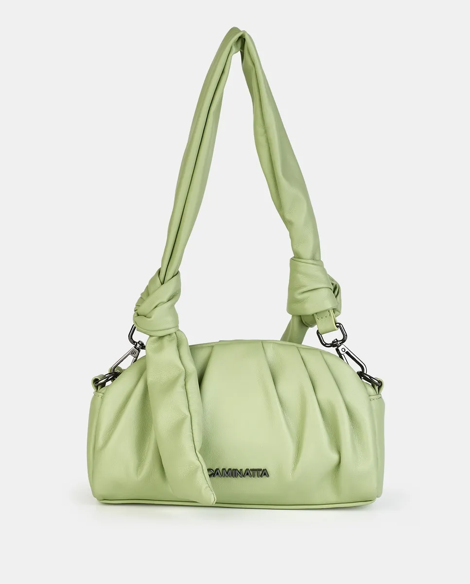 Сумка-мешочек лимонного цвета Caminatta, светло-зеленый
Сумка-мешочек лимонного цвета Caminatta, светло-зеленый