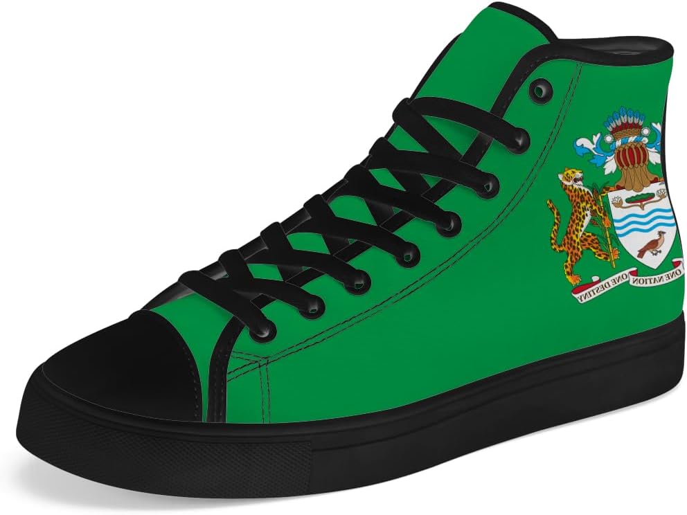 Кеды на высокой подошве Chebing с флагом Гайаны для мужчин и женщин, высокие кроссовки на шнуровке, повседневная обувь, зеленый
Кеды на высокой подошве Chebing с флагом Гайаны для мужчин и женщин, высокие кроссовки на шнуровке, повседневная обувь, зеленый