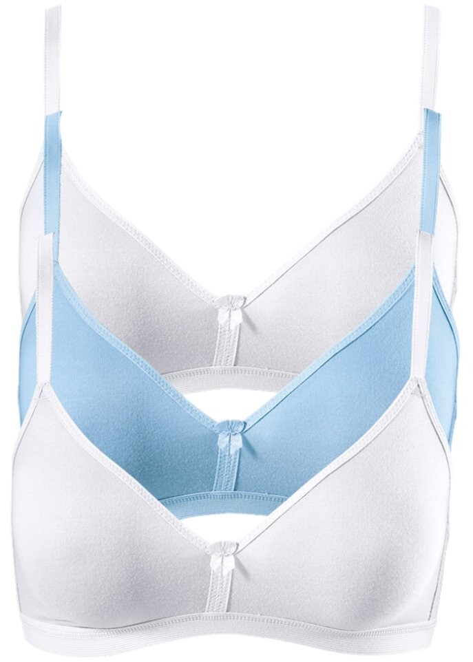 Бюстгальтер без косточек из натурального хлопка (3 шт в упаковке) Bpc Bonprix Collection, белый
Бюстгальтер без косточек из натурального хлопка (3 шт в упаковке) Bpc Bonprix Collection, белый