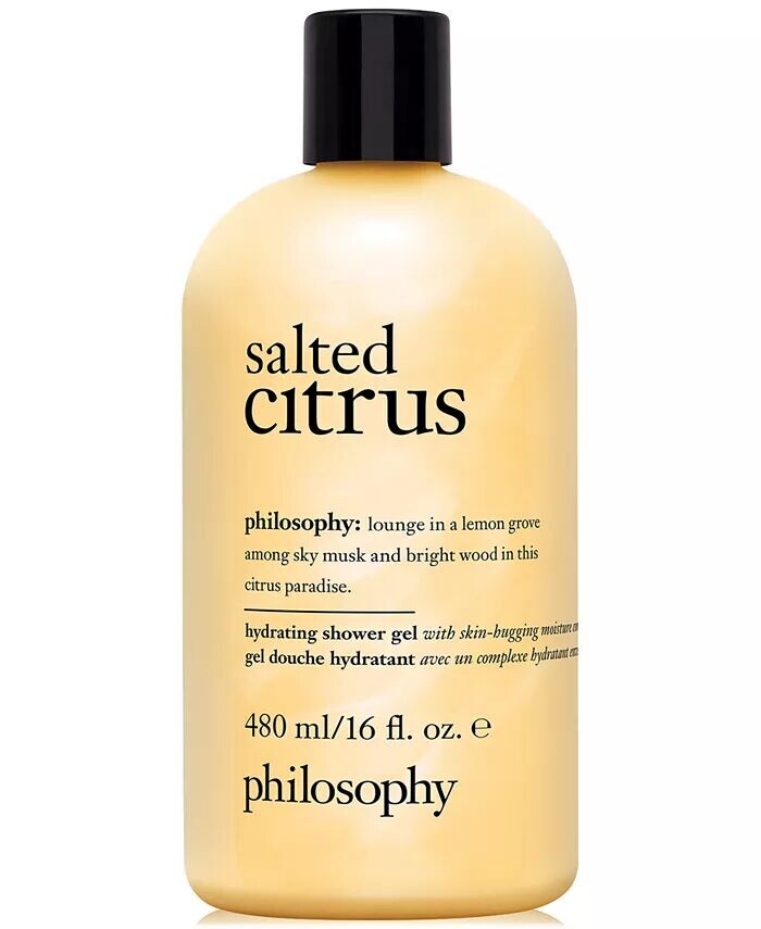 Увлажняющий гель для душа с солеными цитрусовыми Philosophy
Увлажняющий гель для душа с солеными цитрусовыми Philosophy