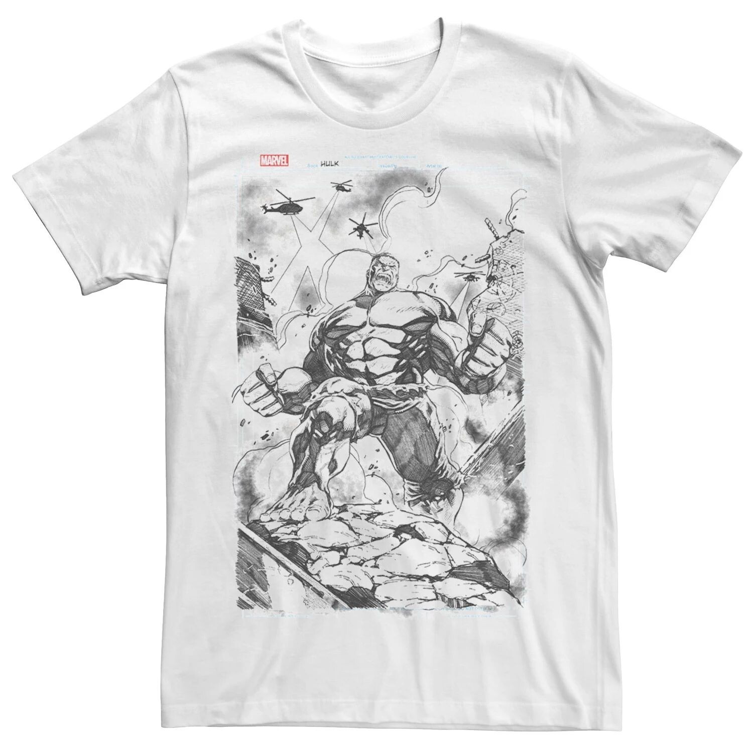 Мужская футболка с рисунком и обложкой комикса «Халк» Marvel
Мужская футболка с рисунком и обложкой комикса «Халк» Marvel