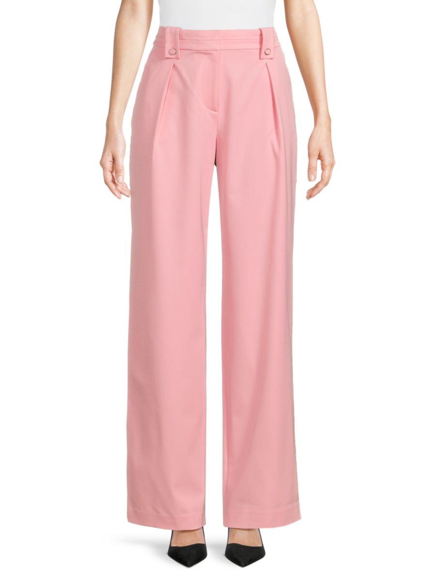 Плиссированные брюки Harrison Tanya Taylor, цвет Peony 
Плиссированные брюки Harrison Tanya Taylor, цвет Peony