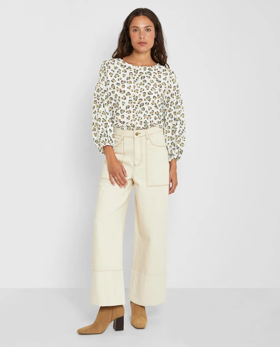 Женская блузка с французскими рукавами и круглым вырезом Trucco, мультиколор
Женская блузка с французскими рукавами и круглым вырезом Trucco, мультиколор