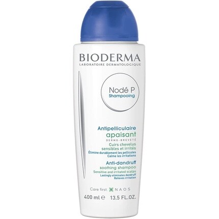 Node P Успокаивающий шампунь против перхоти, 400 мл, Bioderma 
Node P Успокаивающий шампунь против перхоти, 400 мл, Bioderma